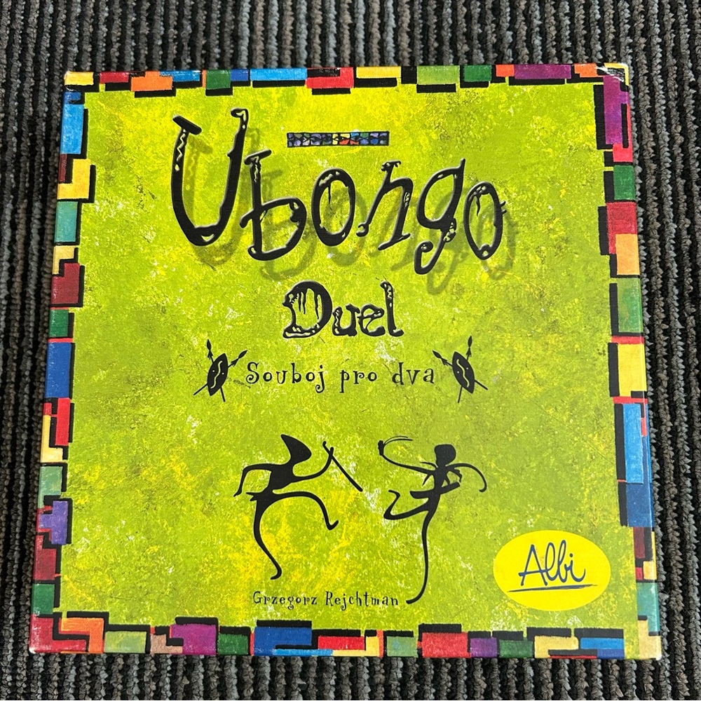 Ubongo Duel COMPLETE Grzegorz Rejchtman Albi Czech Slovak Edition Board Game